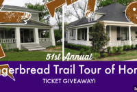 Explore Holiday Wonder: Win Tickets to Waxahachie’s Gingerbread Trail