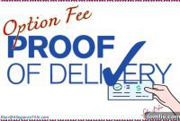 Protecting Your Option Fee: The Proof of Delivery Imperative