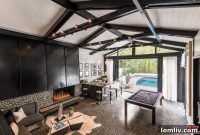 Hollywood Hills Pool House: Birthplace of The Brown Album