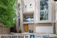 Wycliff Townhome: Elegance Redefined by a Floating Staircase