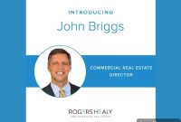 John Briggs Takes the Helm as Commercial Director at Rogers Healy and Associates