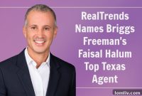 Briggs Freeman Agent Faisal Halum Tops Texas Rankings