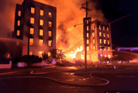 Jim Lake Fights City to Strip Historic Status from Fire-Damaged Ambassador