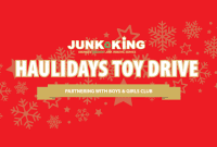 Junk King HAULidays Toy Drive: Drive Up the Joy!