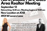 North Dallas Park Cities Realtor Meetings: A Sweet Comeback