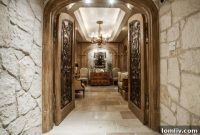 Vendome’s Bold Statement: Hand-Carved Wood Graces Even the Bathtub