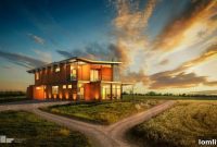 MC13 House Redefines Container Living with Industrial Chic Design