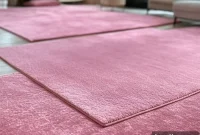 Cozy Chic Pink Washable Rugs for Contemporary Living