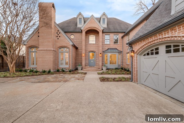 Lush Green Backyard and Patio of Renovated Preston Hollow Residence