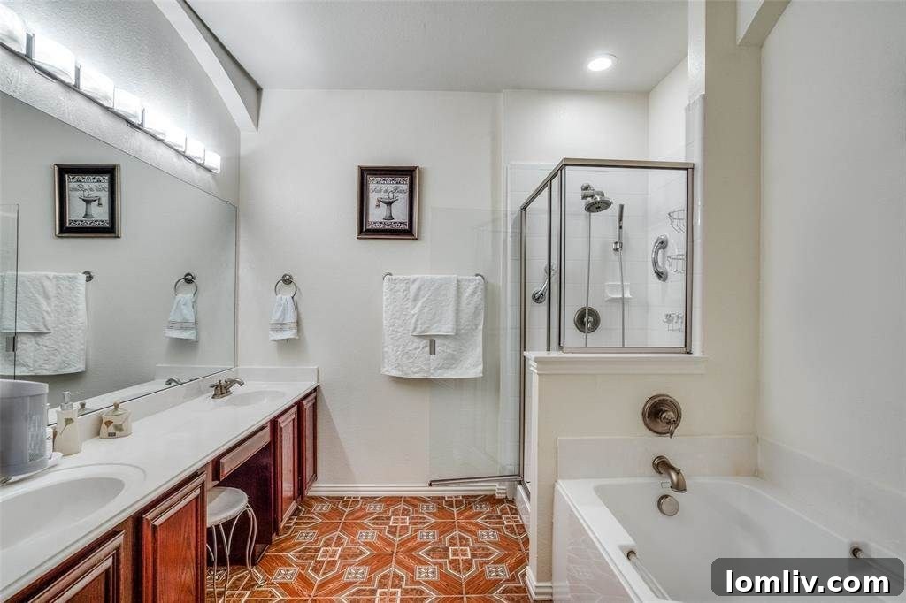 Cozy dining area adjacent to the kitchen, with a window offering pleasant views and ample space for a dining table
