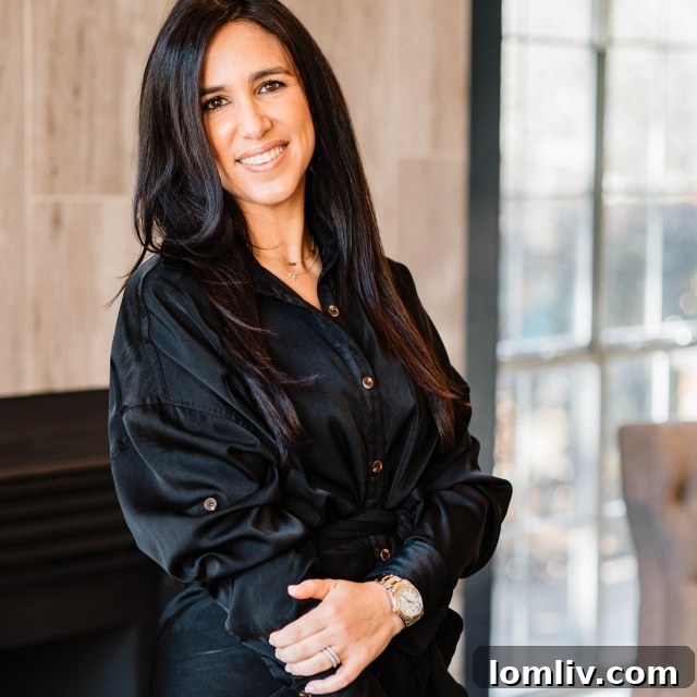 Roxy Diamond with her family, highlighting her dedication to both career and personal life.