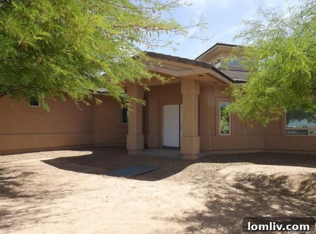 Remote Arizona desert home for sale, perfect for privacy