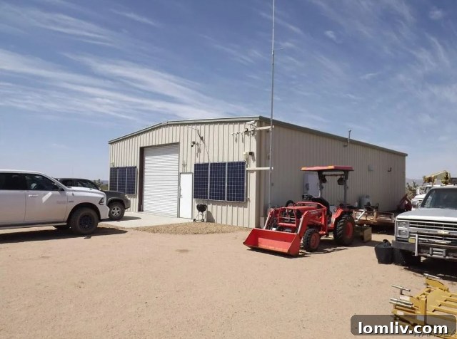 The vastness of the Arizona desert terrain