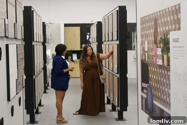 A renovated kitchen or living space by the Dallas flipping team