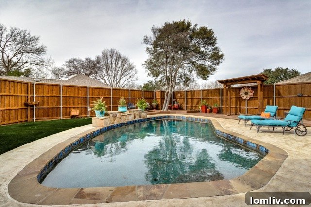 Detail shot of the outdoor bar area with stone and granite finishes, ready for entertaining guests.
