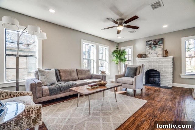 Hampton Square Tudor Main House Living Area