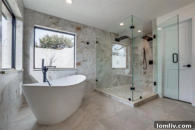 Luxurious Bathroom in Reinvented Ranch