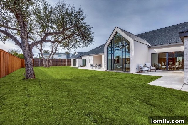 Modern Ranch Home Back Exterior