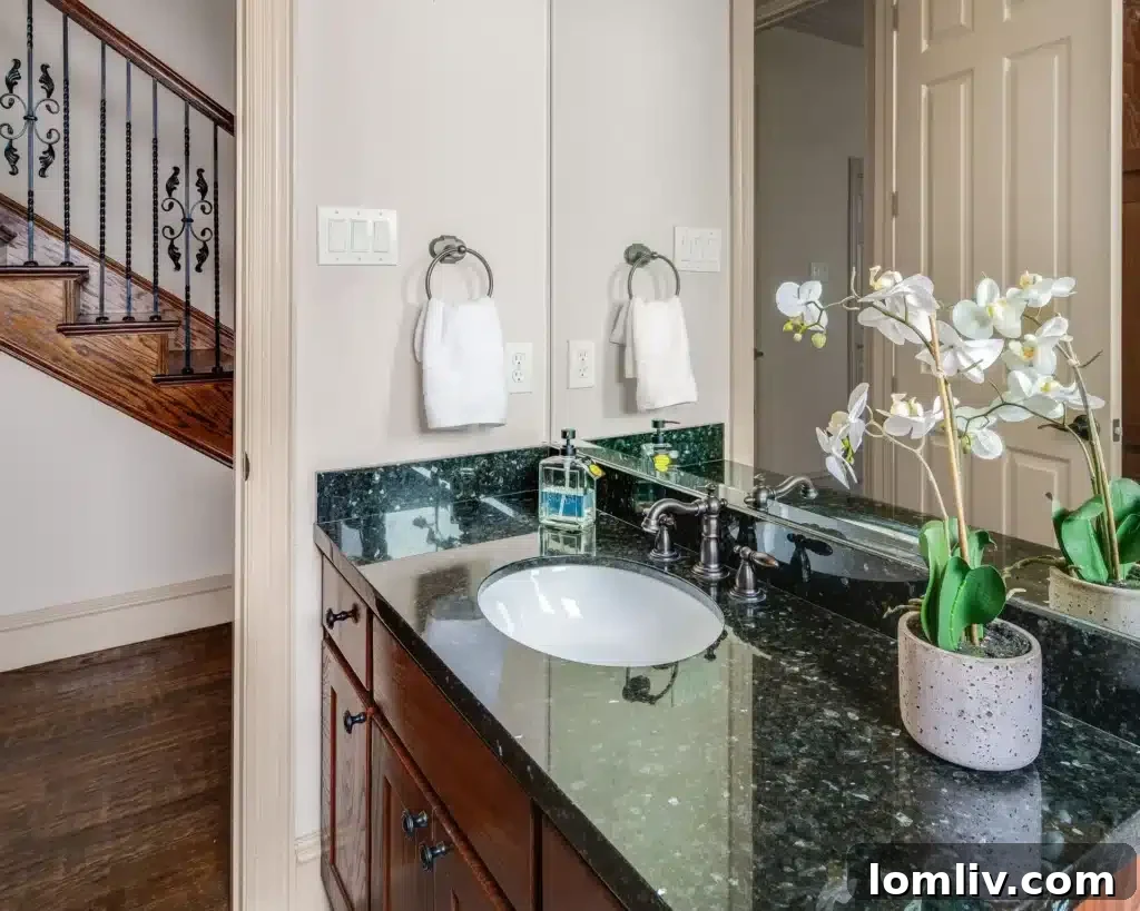 Discover Your Modern Townhome Sanctuary Near Highland Park 11 Luxurious Primary Bathroom with Walk-in Shower and Soaking Tub