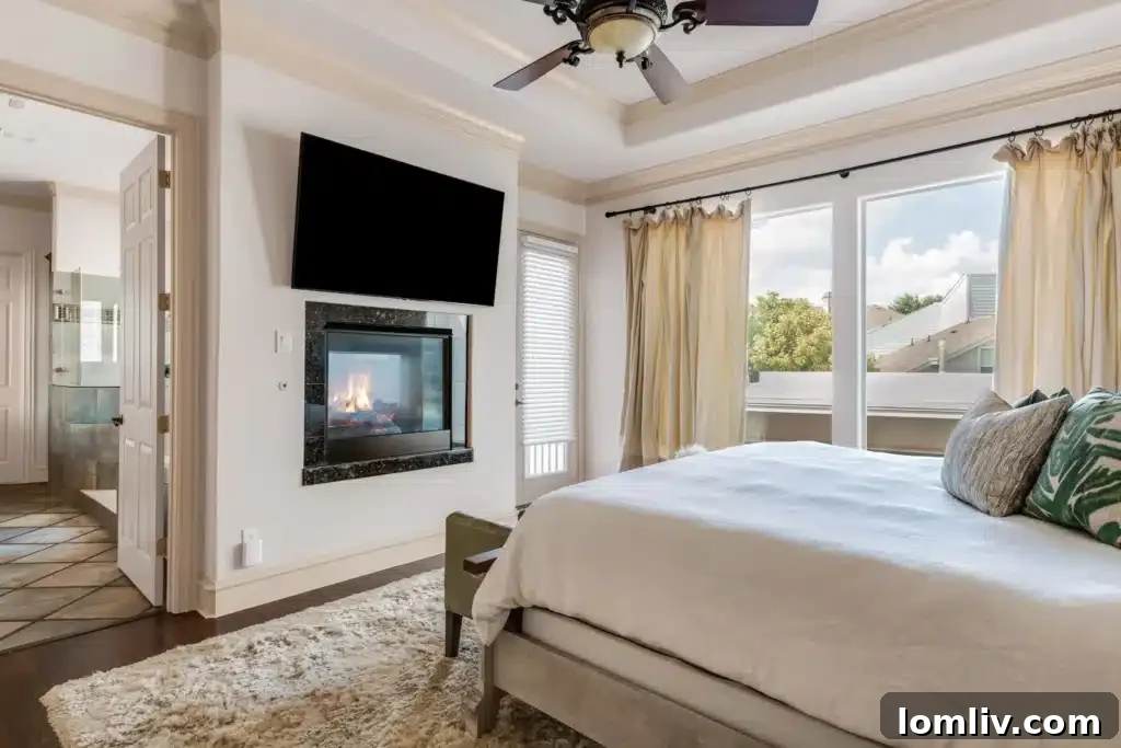 Discover Your Modern Townhome Sanctuary Near Highland Park 8 Modern Gourmet Kitchen with Stainless Steel Appliances and Quartz Countertops