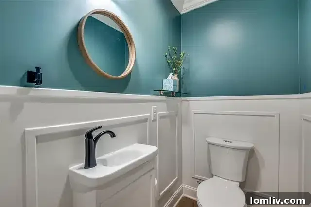 Spacious open-concept dining area with modern lighting