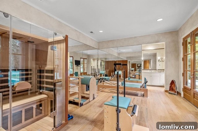 Spacious primary bathroom with a separate soaking tub and shower