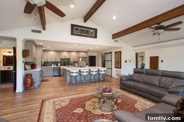 Jamye Montgomery, a local realtor, showcasing a beautiful lakefront property