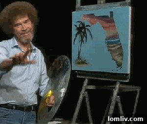 This Bob Ross Fans House Is a Masterpiece of Mayhem 3 img 306430 2