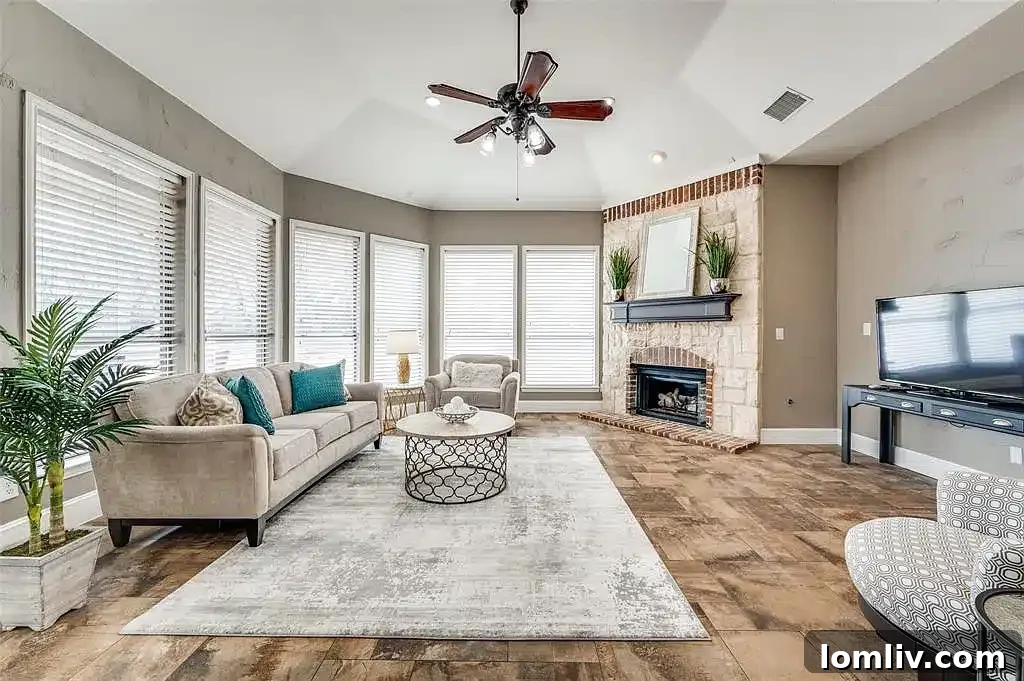 Elegant formal dining room at 1310 Blue Forest Drive, Prosper.