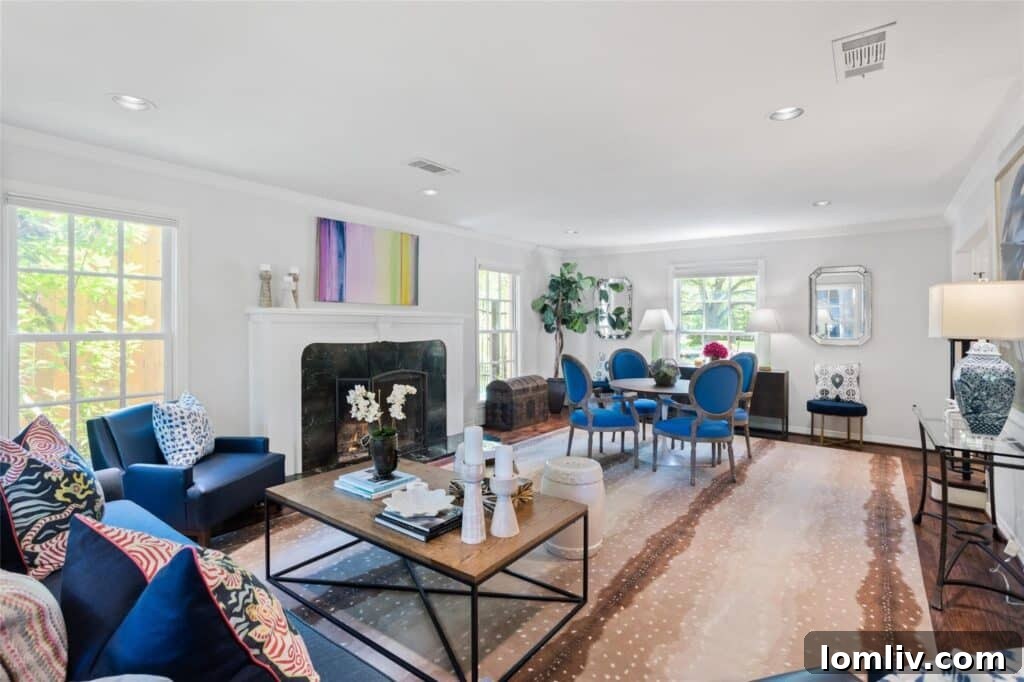 Overton Park's Verdant Retreat: A Blissful Haven for Family & Festivities 3 Overton Park Evi İç Mekanları: Işık Dolu Yaşam Alanları