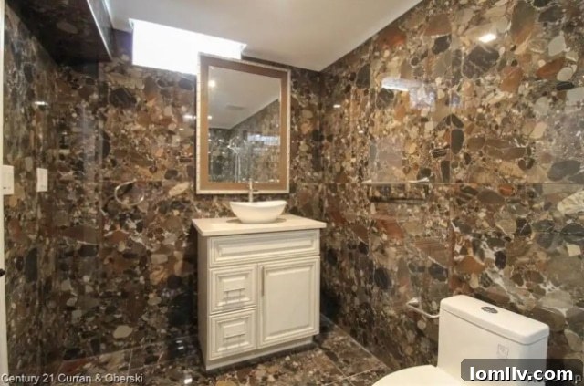 Contemporary Marble Home, Livonia Renovation