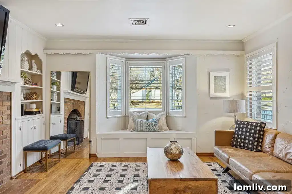 Close-up of the front porch and entrance.