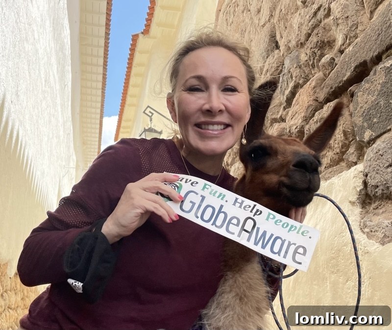 GlobeAware Dallas: Pioneering Life-Changing Voluntourism Experiences 4 Kimberly Haley-Coleman engaging with local community members.