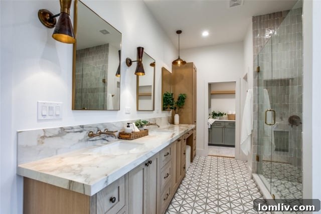 Warm and inviting living space with white oak flooring