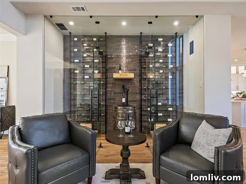 Luxurious kitchen with high-end appliances, marble countertops, and custom cabinetry at 704 Love Henry Court.