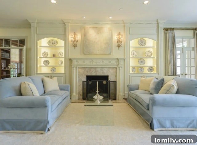 Georgian Mansion Living Space Before 2014