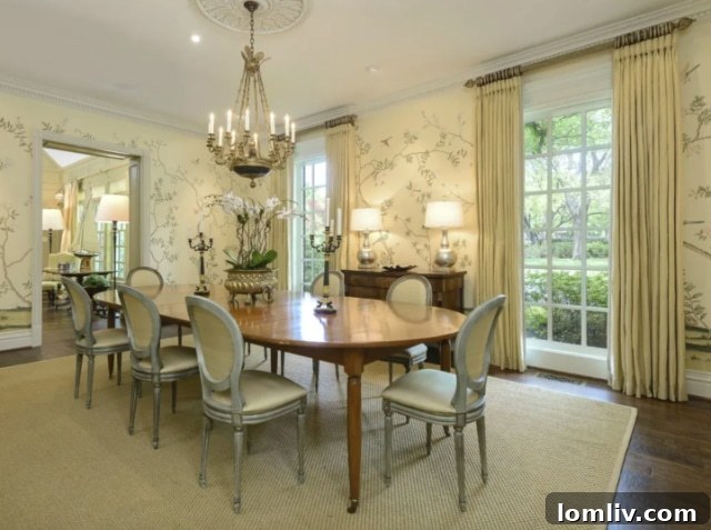 Georgian Mansion Dining Area Before