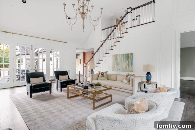 Bright Family Room in Georgian Mansion
