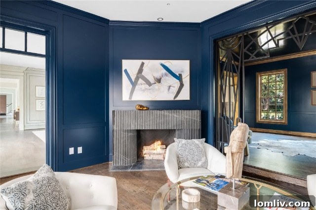 Georgian Mansion Sunroom Interior Before