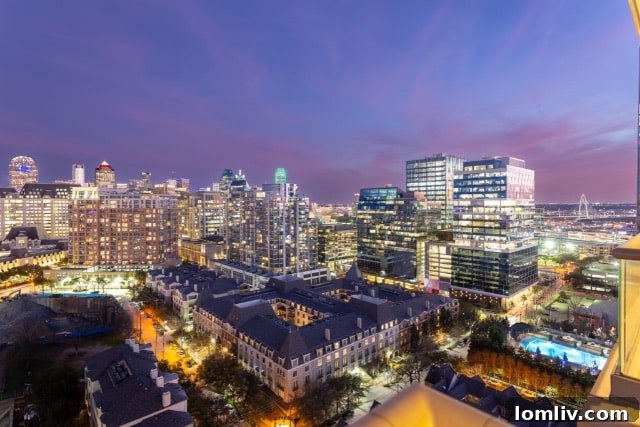 Sleek and modern interior design of The Stoneleigh condo featuring custom cabinetry.