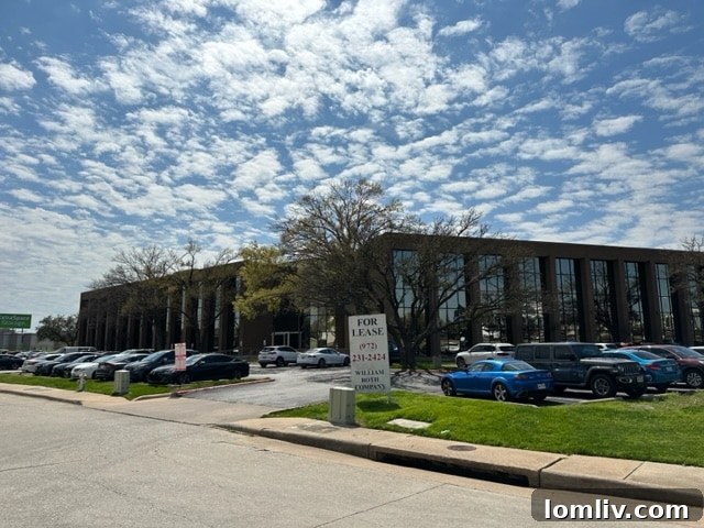Office building near the Cypress Creek at Forest Lane site
