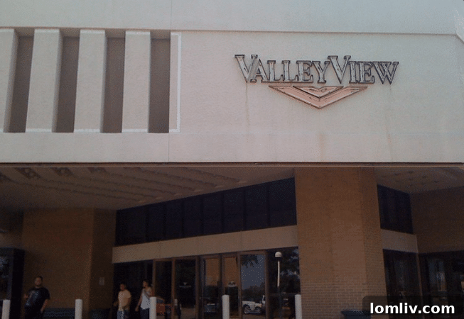 Double Blaze Downs Valley View Center, Injures Firefighters 8 A nostalgic view of the Valley View Mall entrance in 2012.