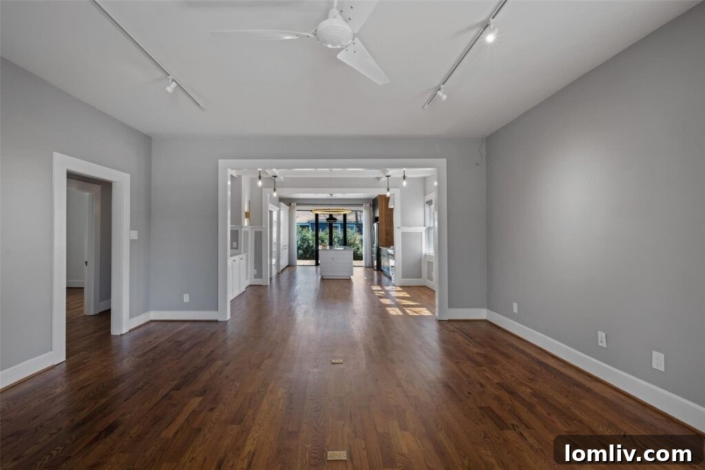 Classic Fairmount Bungalow Facade with Red Door