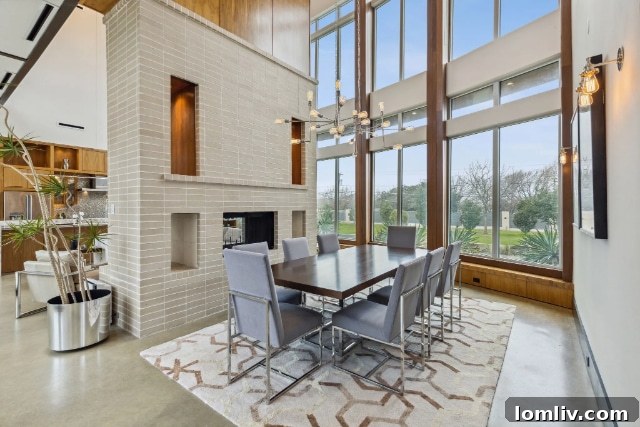 Architectural Curves and Glass in Modern Design