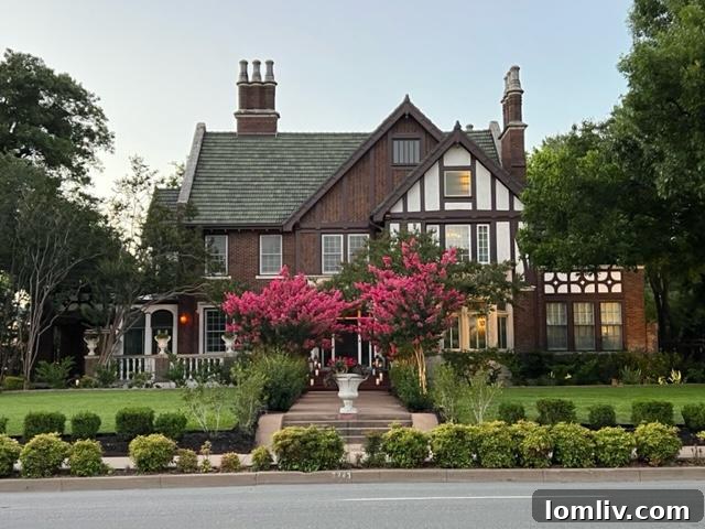 The Stubbs House, 6243 La Vista Drive, a Tudor Revival