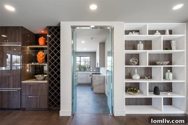 Spacious Dining Area Adjoining Luxury Kitchen