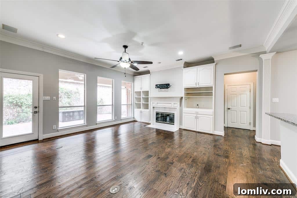Modern kitchen with ample counter space and stylish cabinetry.