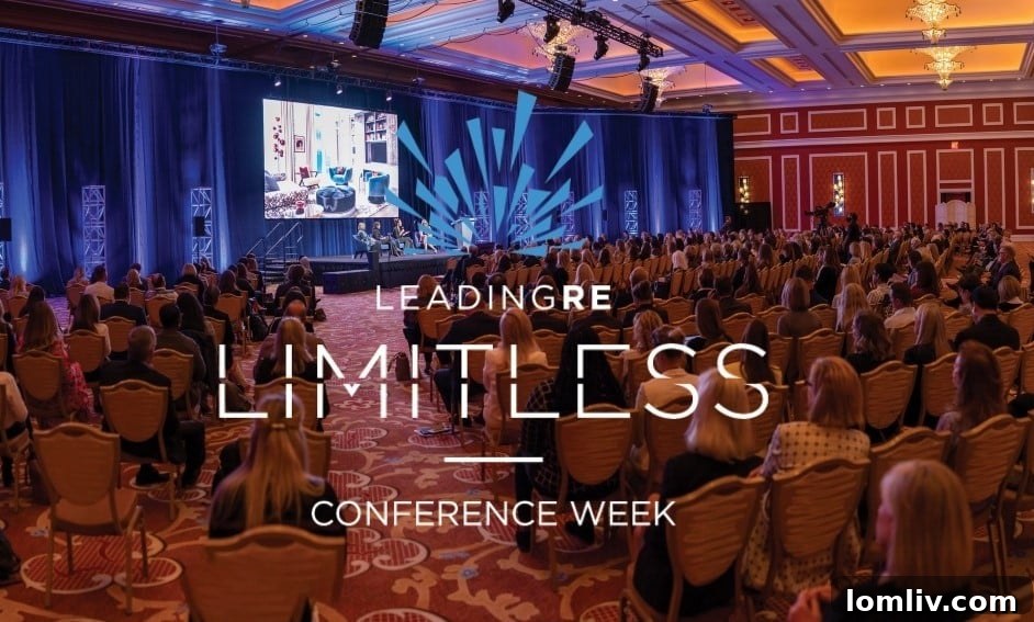 Real estate professionals networking at the LeadingRE conference