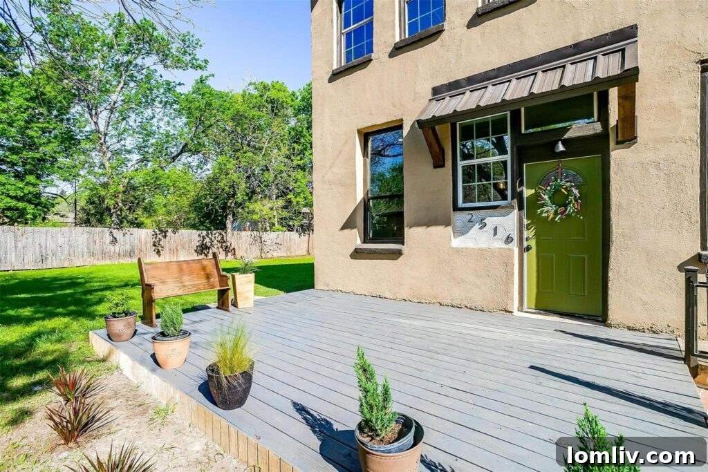 West Meadowbrook Home for Sale Fort Worth Tex-Mex Deco Style