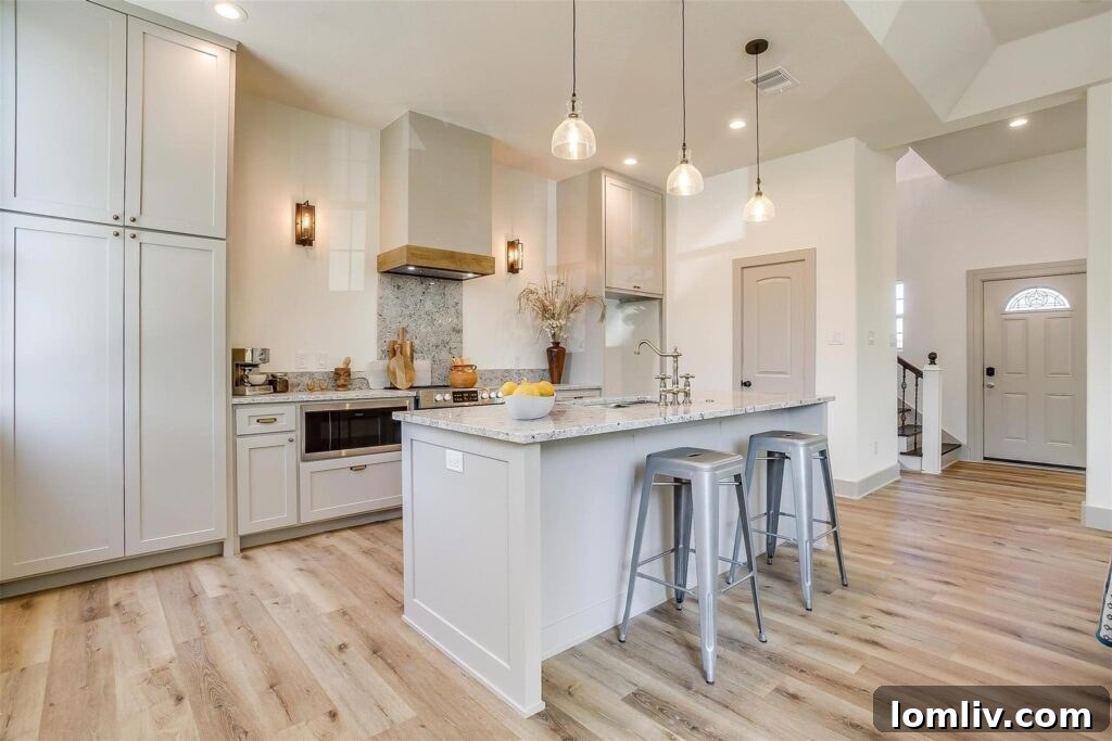 Open Concept Living Room West Meadowbrook Home